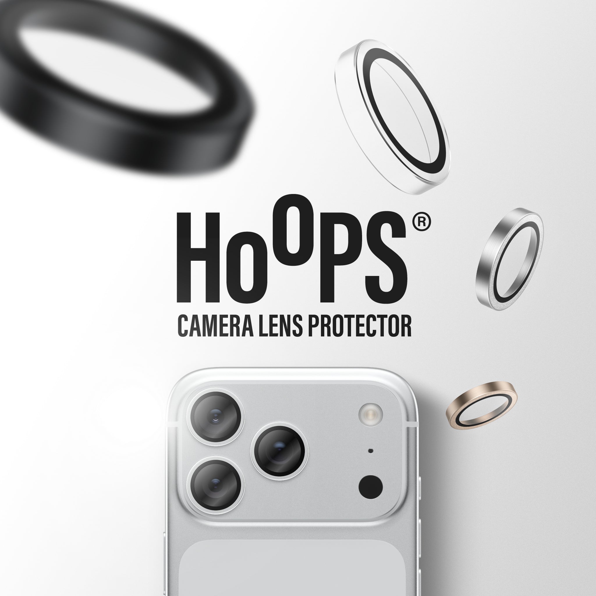 PanzerGlass® Hoops® Camera Lens Protector Transparent iPhone 18 Pro | 18 Pro Max